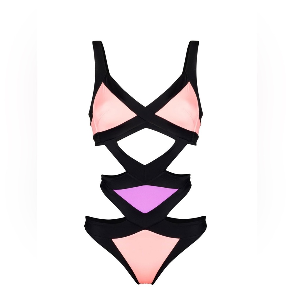NWT Agent provocateur Mazzy cut out swimsuit